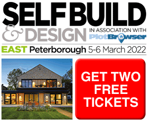SelfBuild & Design East, 5 - 6 March 2022, Peterborough Arena