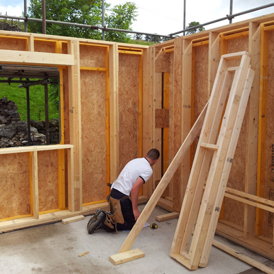 timber-frame construction offers a quick, quality build