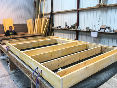 Factory construction ensures a precise build