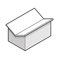 Gable roof