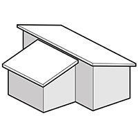 Gable roof