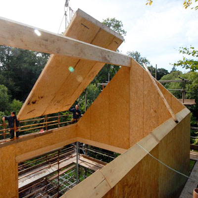 SIPs roof panel